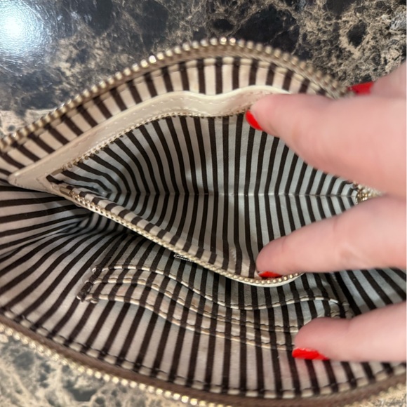 Henri Bendel Gold Metallic Crossbody - Picture 11 of 14